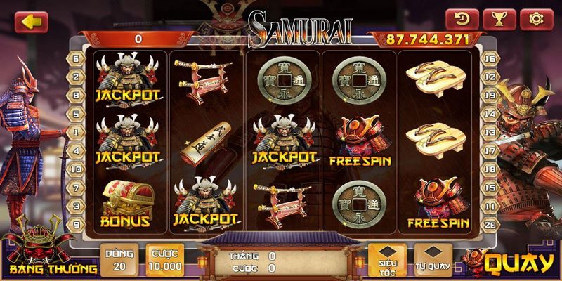 Giao diện của game được thiết kế đẹp mắt và rất dễ sử dụng
